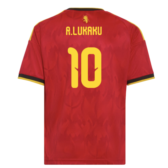 Top-Quality Belgium 2026-2027 Belgium Home Shirt (Kids) (R.Lukaku 10)