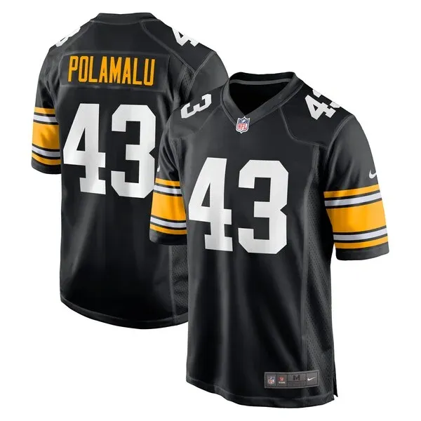 Performance Pittsburgh Steelers  Jersey - Premium Black NFL Fan Jer...