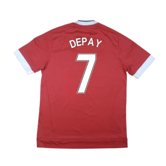 Manchester United 2015-16 Home Shirt (Mint) (Depay 7)
