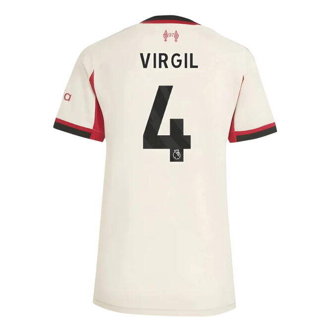 Liverpool Liverpool Away Shirt Womens Virgil #4 Professional Grade...