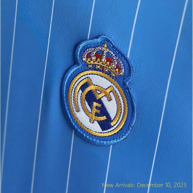 2025-2026 RM Real Madrid Icon Premium Quality Shirt (Blue) -