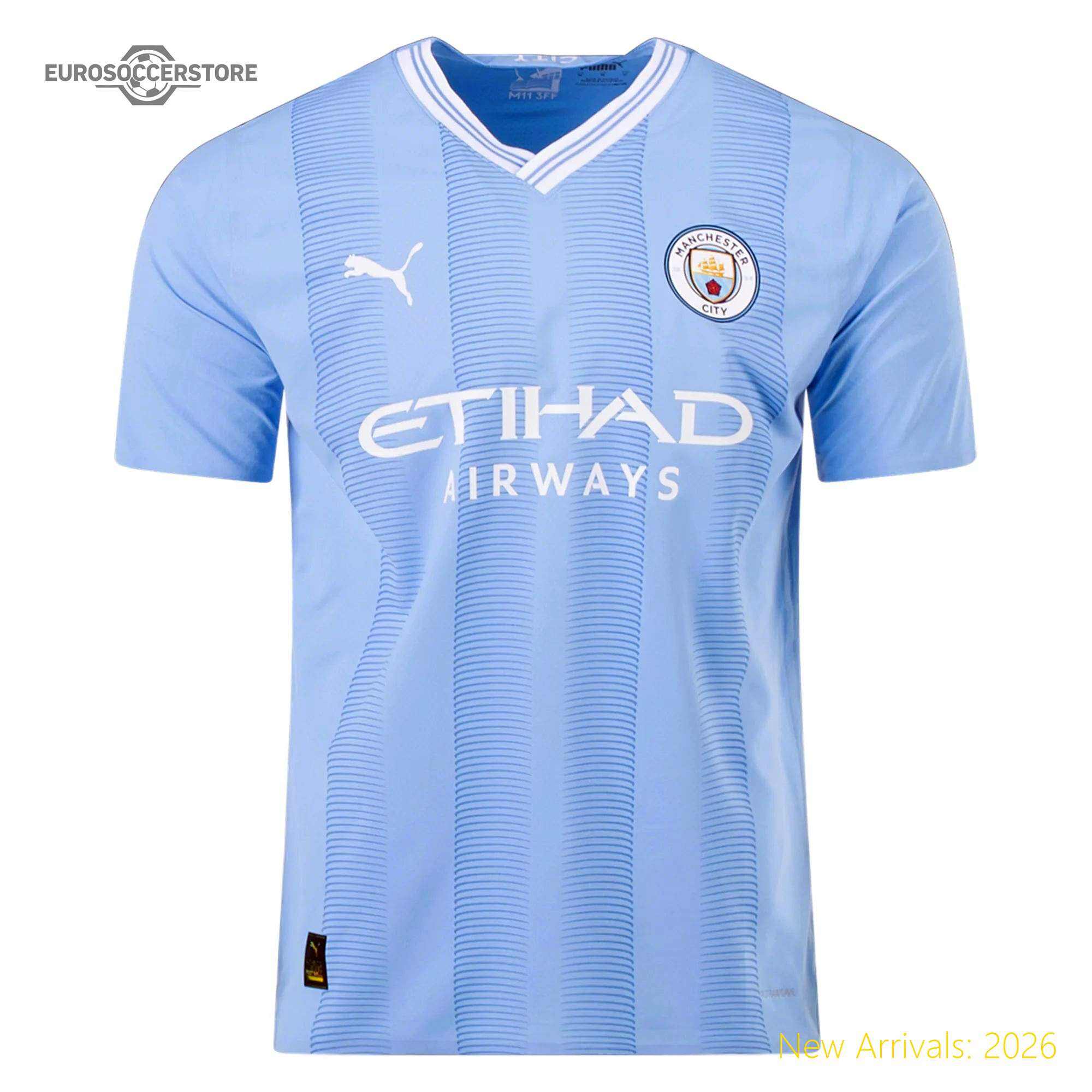 Official Team Merchandise Premium Men Mci Attacking Threat Home Jersey