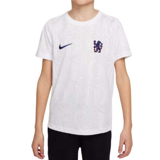 2025-2026 Chelsea Pre-Match Shirt (White) - Kids