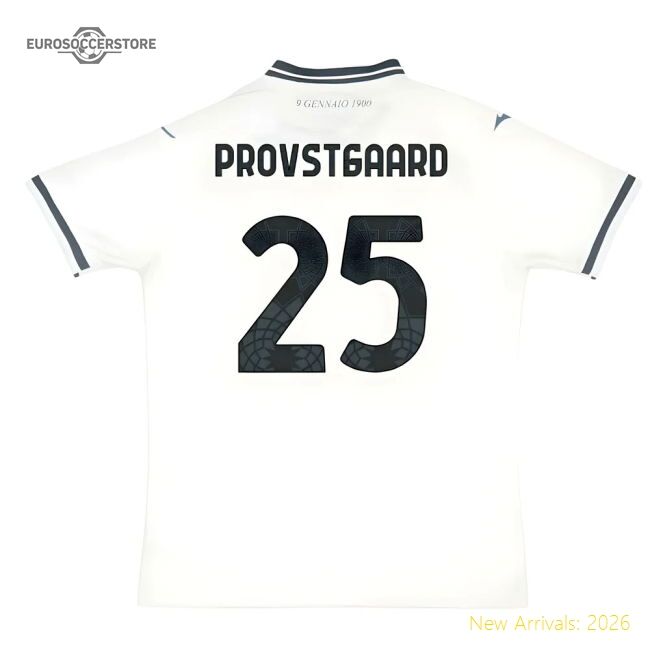 Excellent 2025-2026 Ss Lazio Away Shirt (provstgaard 25)