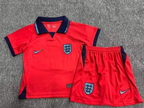 Kids England World Cup 2022 Away Kit ShirtShorts - World Cup