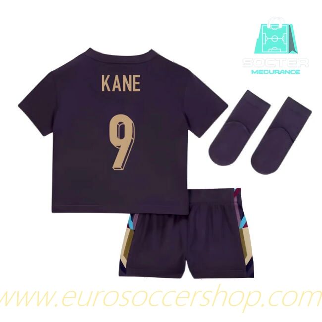 2024-25 Collection England NT Away Football Shirt Kids (Kane 9)