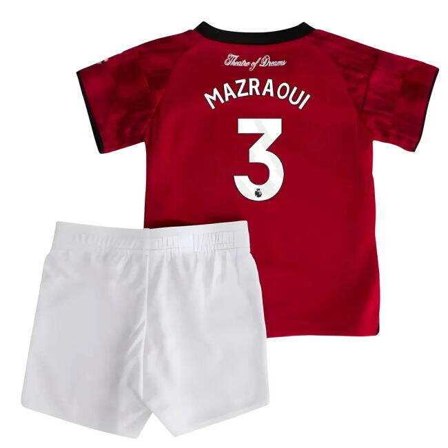 2025-2026 Man Utd Home Baby Kit (Mazraoui 3) - game day