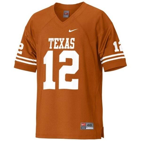 Youth(kids) Texas Longhorns #12 Colt Mccoy Official Jersey