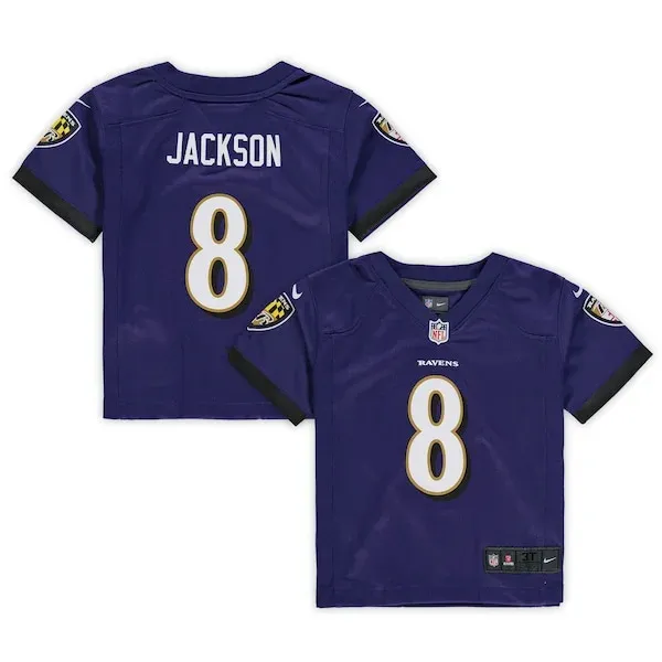 Performance Baltimore Ravens Game Jersey - Premium Purple NFL Fan J...