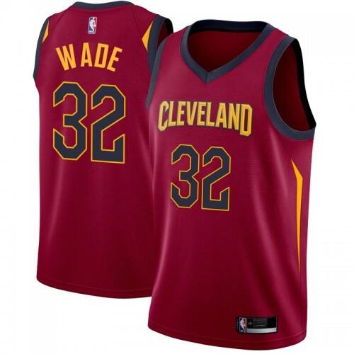 Cavs Dean Wade #32 Performance 2024 Icon NBA Swingman Jersey Red