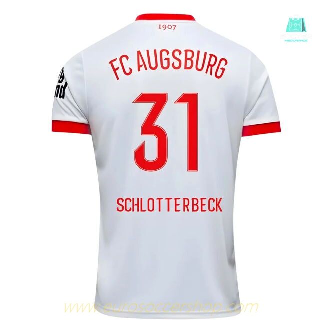 2025-2026 FC Augsburg Home Shirt (Schlotterbeck 31)