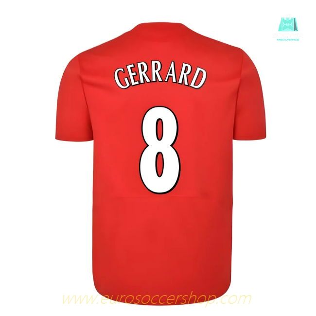 Liverpool FC 2005 Istanbul Home Shirt (GERRARD 8)