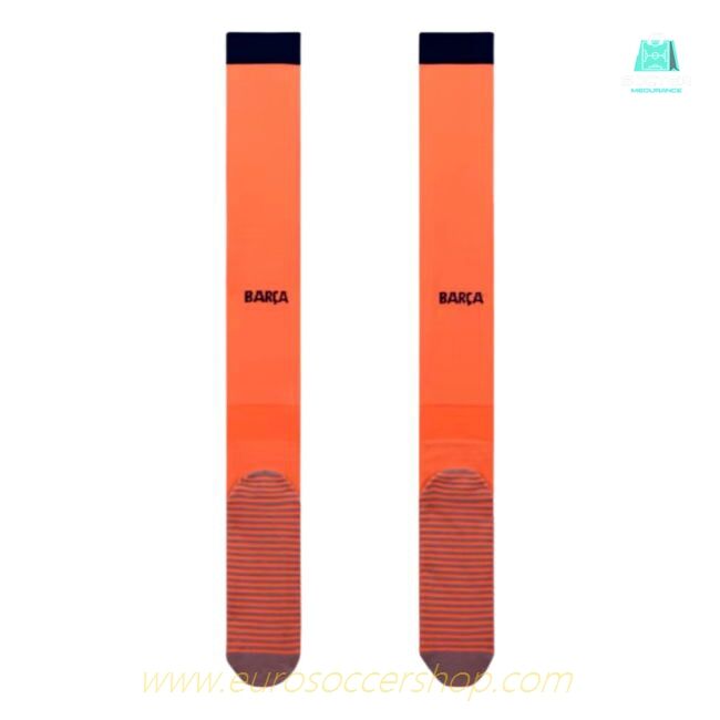 2025-2026 Barcelona Third Socks (Orange)