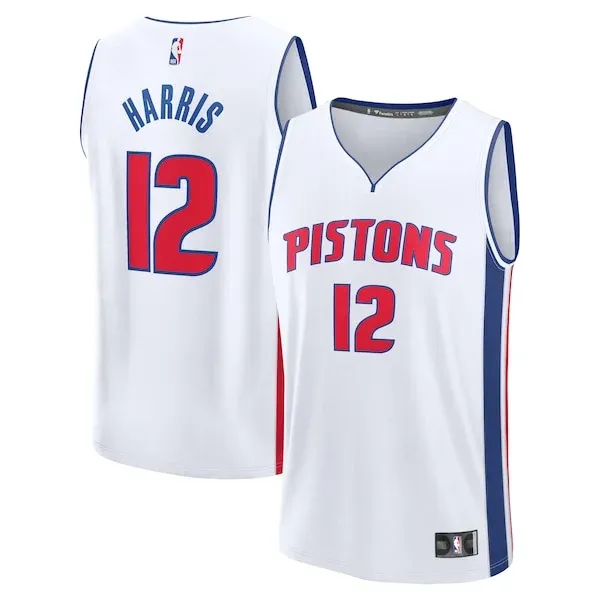 Tobias Harris DET Replica Jersey - superior player-jersey - White