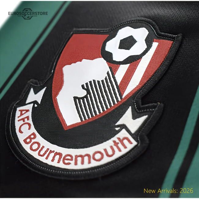 Match-ready Away Bournemouth Jersey 2025-2026 Quick-dry