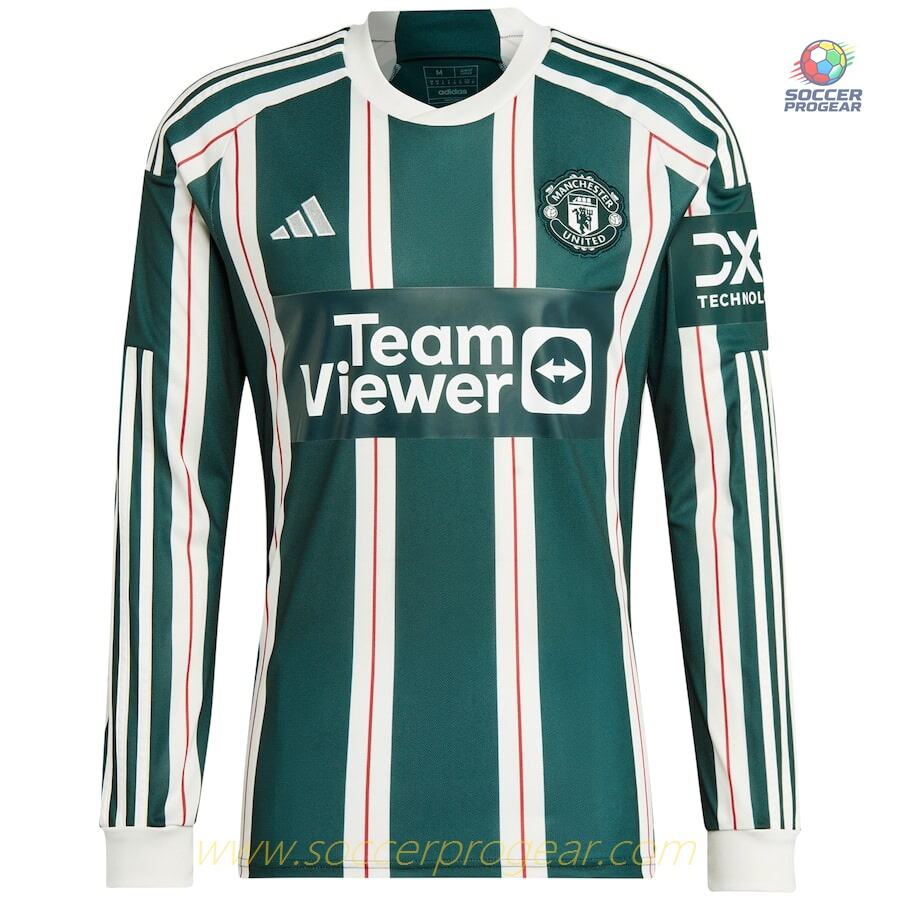 Manchester United Away Shirt 2023 2024 Long-Sleeve