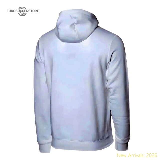 High-Quality 2024-2025 Lazio Over The Head Hoodie (White)