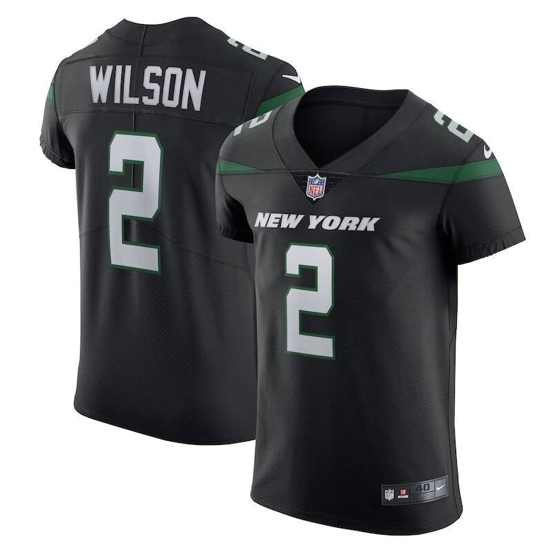 None Zach Wilson NY Jets Elite Fan Apparel Football Apparel