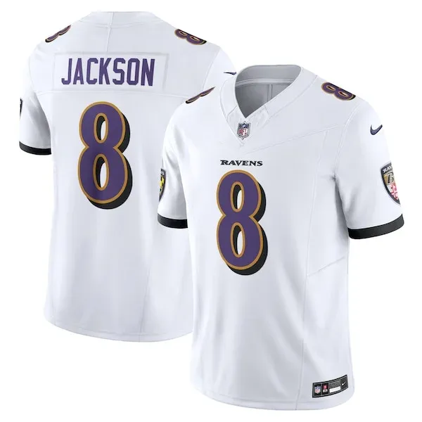 Performance Baltimore Ravens Limited Jersey - Premium White NFL Fan...