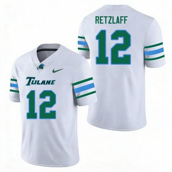 Men Ncaa Team #12 Jake Retzlaff Official Jersey - Budget