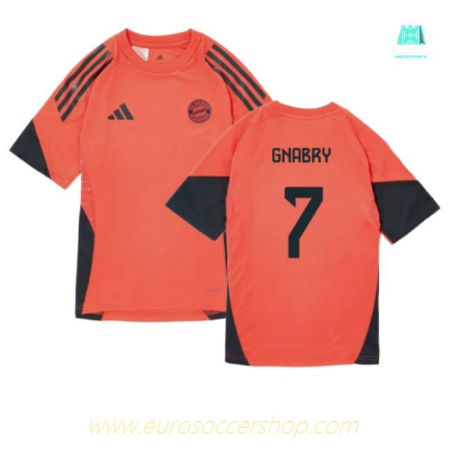 2025-2026 Bayern Munich Training Shirt (Easy Coral) - Kids (Gnabry 7)