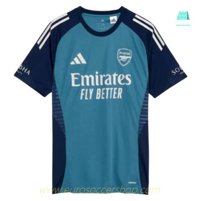 2025-2026 Arsenal Training Shirt (Blanch Blue) (Eze 10)