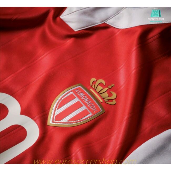2025-2026 AS Monaco Home Shirt