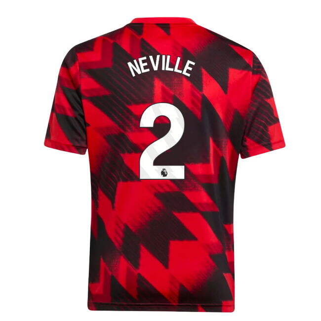 2025-2026 Man Utd Pre-Match Jersey (Red) - Kids (Neville 2)