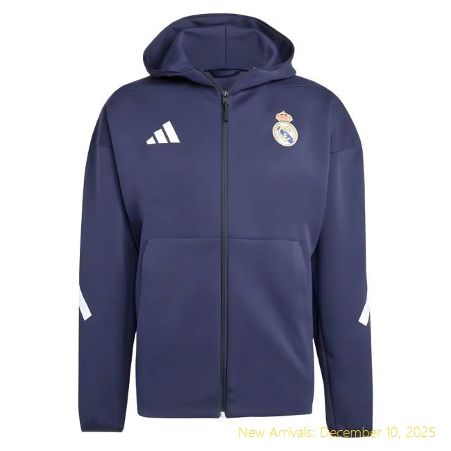 Official Real Madrid 2025-2026 Jacket - Spanish League - Top Tier