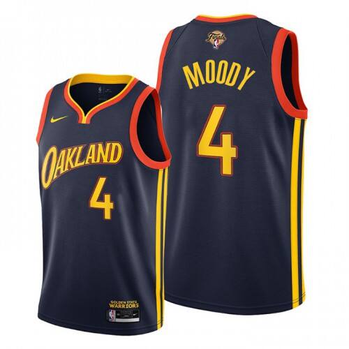 Golden State Warriors Moses #4 Pro Series Team Jersey Retro Style