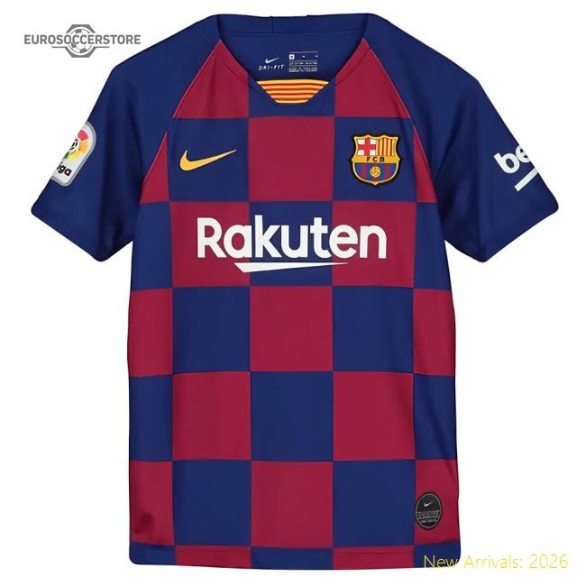 High-Quality 2019-2020 Barcelona Home Nike Shirt (Kids) (Ronaldinho