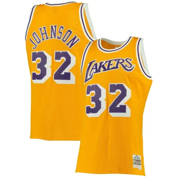 Magic Johnson LAL Official Team Jersey - Elite - Licensed Product