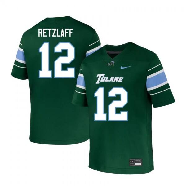 Men Ncaa Team #12 Jake Retzlaff Premium Football Jersey