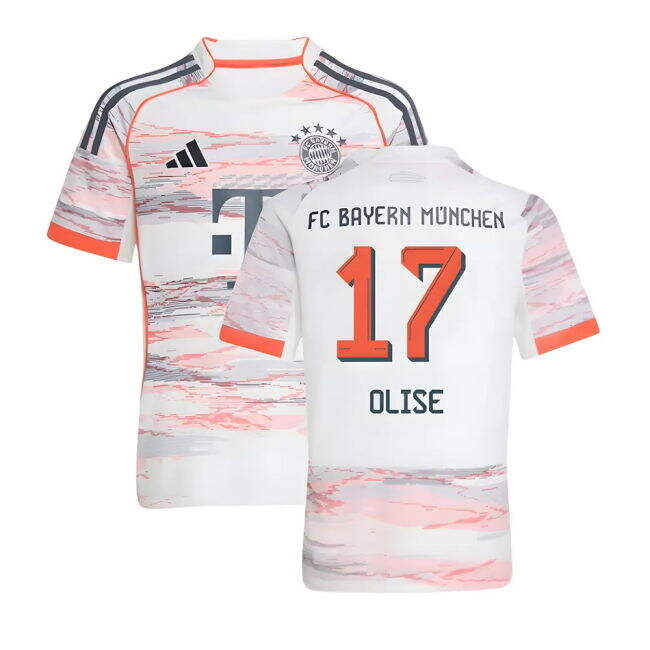 Bayern Munich 2025-2026 Away Jersey - Kids #55