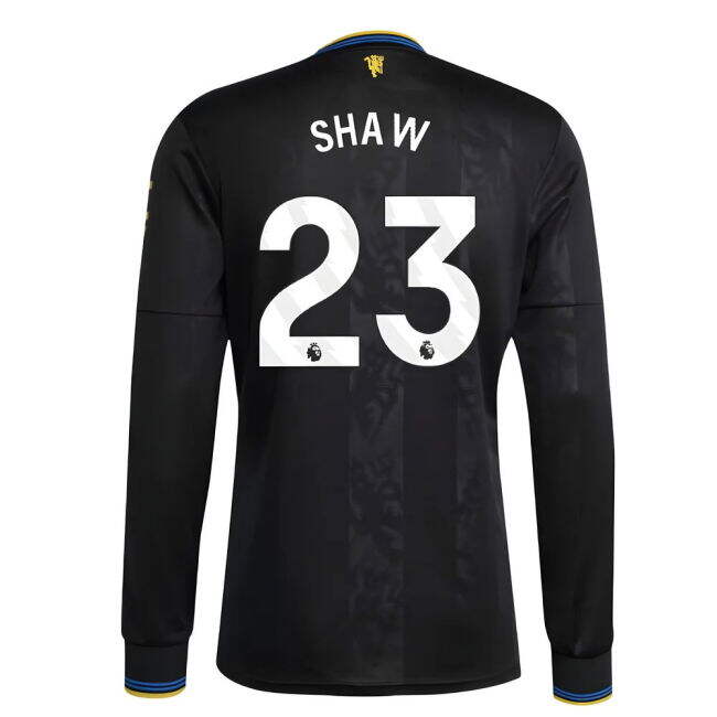 Man Utd 2025-20 Third Jersey Shaw #23 L M S