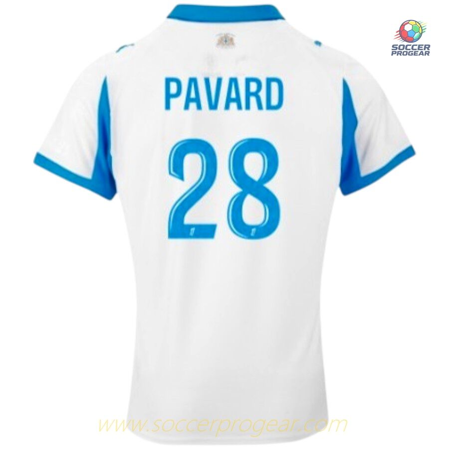 OM Premium Home Soccer Team Shirt 2025/26 Collection Pavard