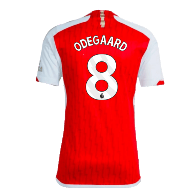 Odegaard 8 Arsenal EPL Team Sleek Home Game Jersey