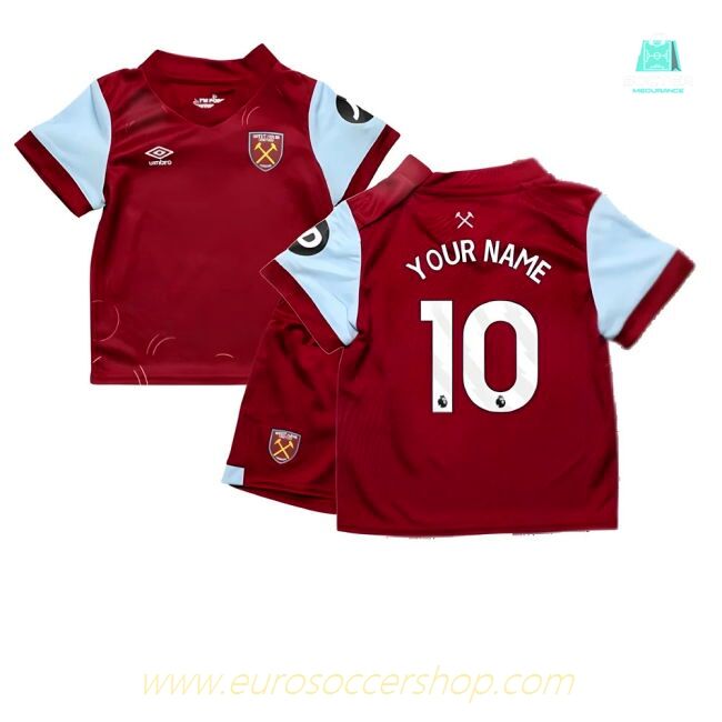 2023-2024 West Ham Home Baby Kit (Your Name)