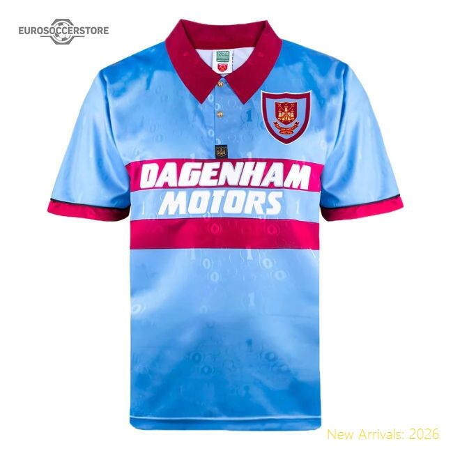 Premium 1995-1997 West Ham Pony Reissue Centenary Away Shirt (your