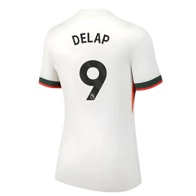 Elite Performance Chelsea Chelsea Away Shirt Womens Delap #9 Lates...