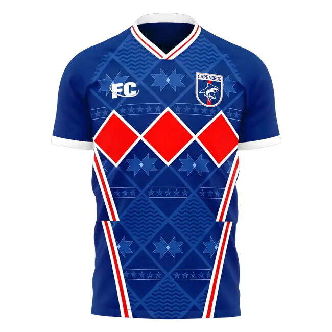 Cape Verde 2021-2022 Home Concept Kit (Fans Culture)