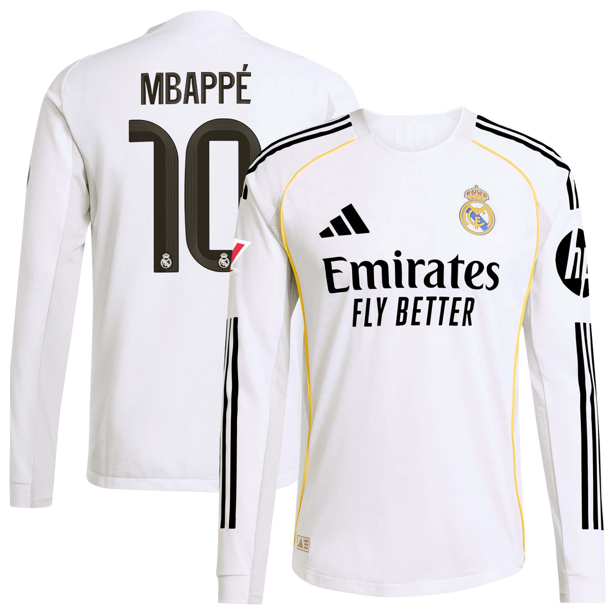 Real Madrid Men's 2025 Excellent Authentic Jersey - Authentic Jersey