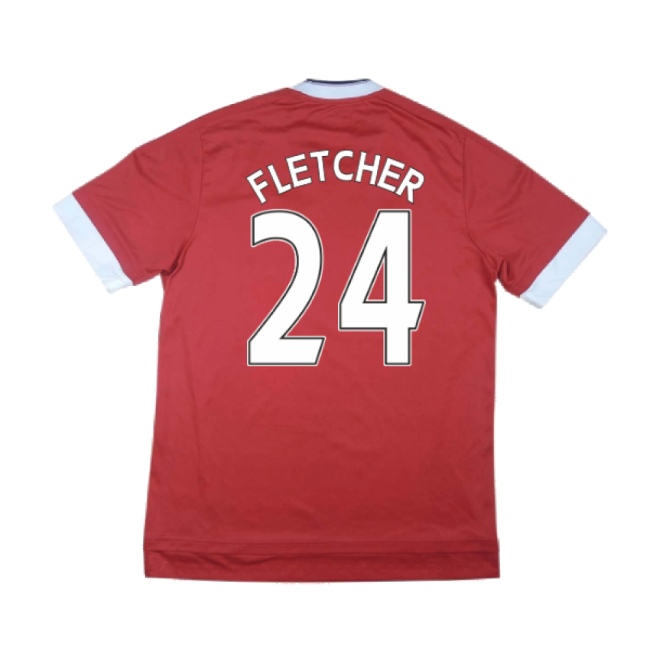 Manchester United 2015-16 Home Shirt (Excellent) (Fletcher 24)