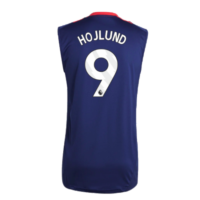 Uniform Night Indigo Hojlund 9 2024-2025 Man Utd Sleeveless