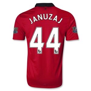 13-14 Manchester United 44 JANUZAJ Home Jersey Shirt - Official