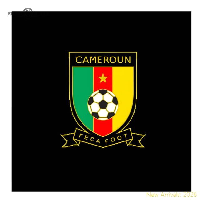 Cameroon Mens 20232024 Regular Premium Jersey Lightweight