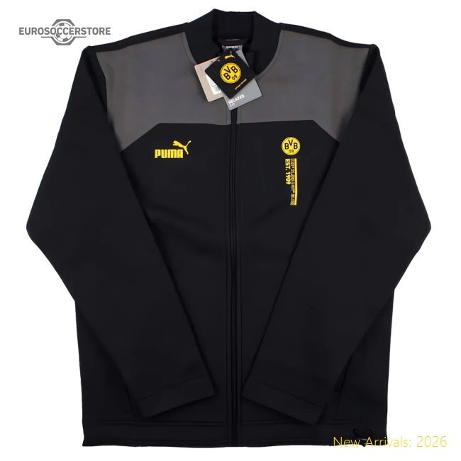 2023-2024 Borussia Dortmund Ftblculture Track Jacket (black)