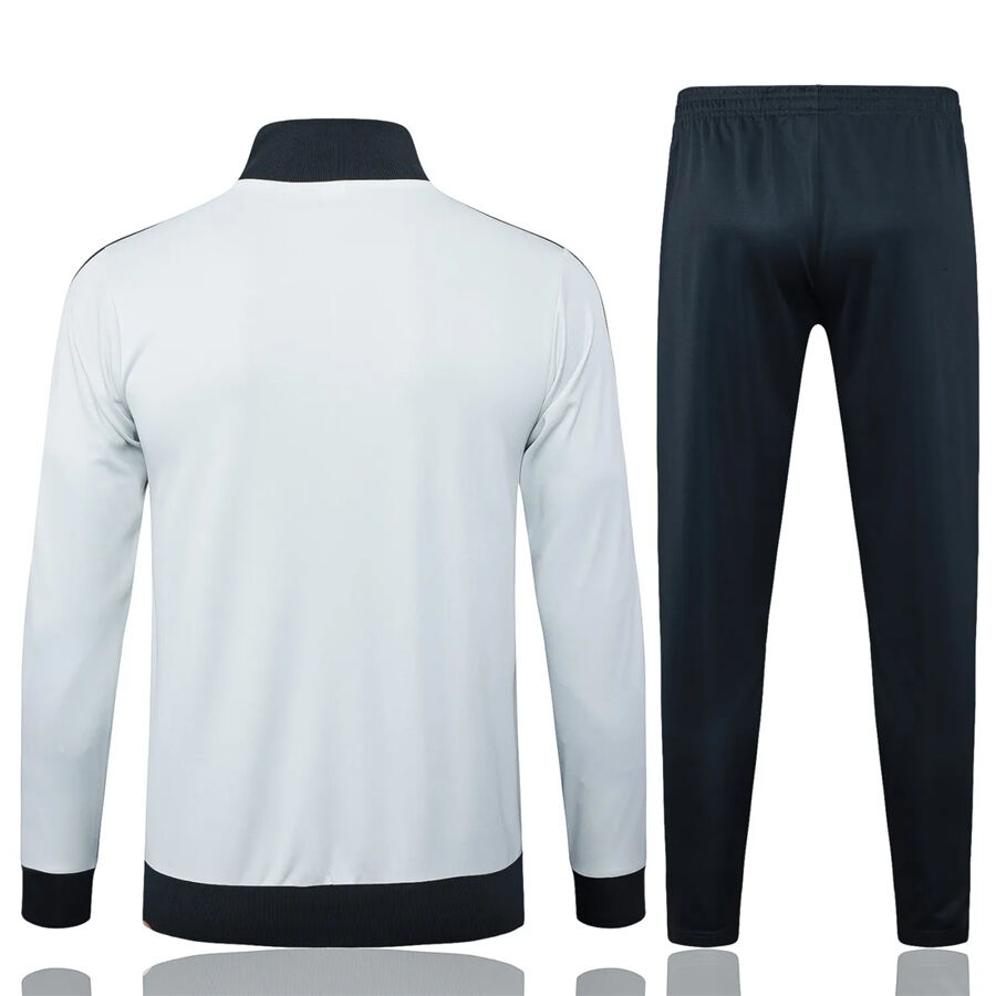 Professional Performance Driven Juventus 2425 White Black Jacket