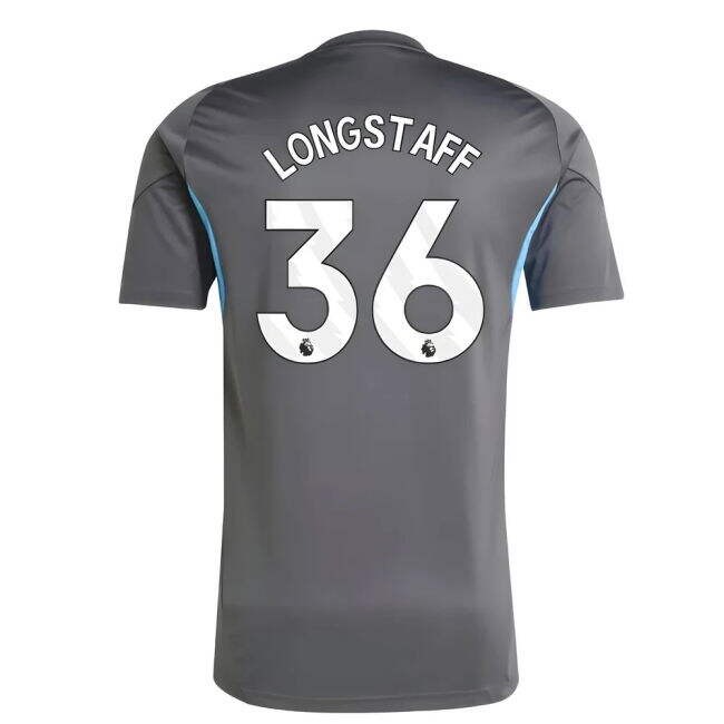 2025-20 Newcastle Training Soccer Jersey Longstaff #36 L S