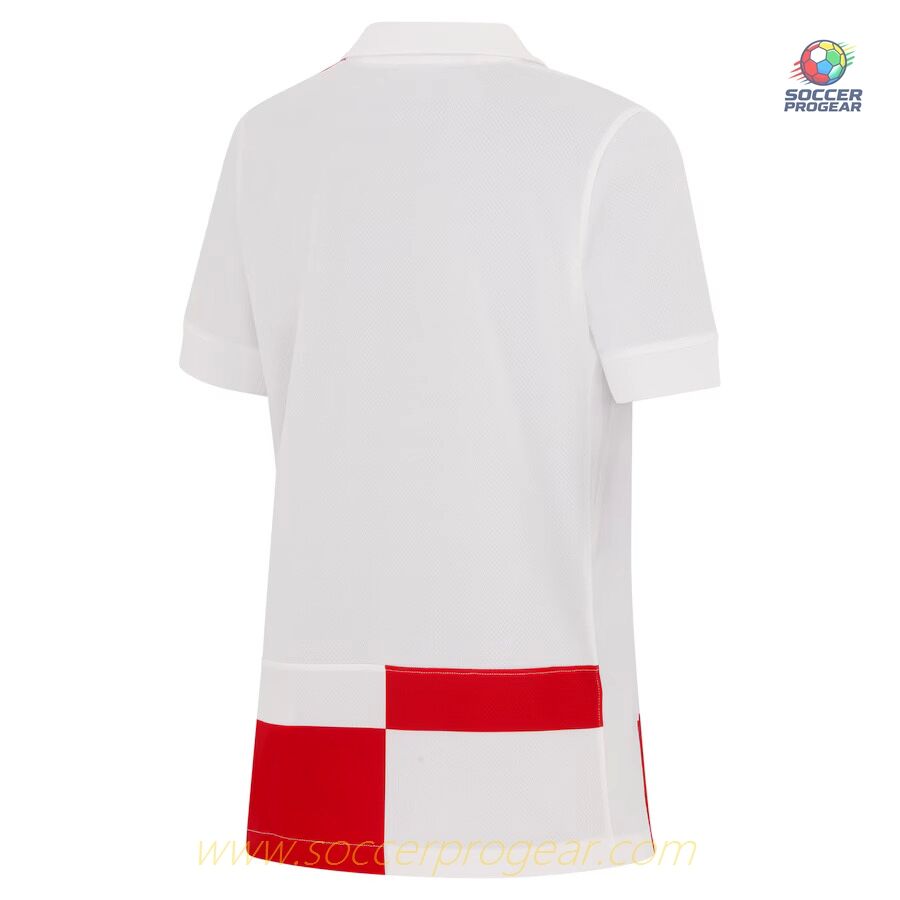 Croatia Home Kids Soccer Shirt 2024-2025 Collection Season